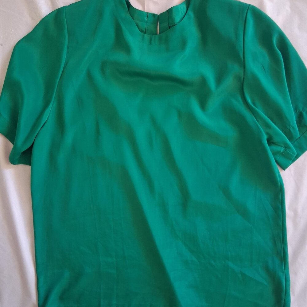 Sara Stephen Vintage Skirt, M, Green